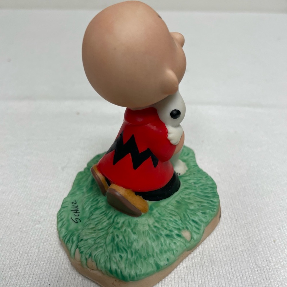 2000 Hallmark Peanuts Gallery Figurine "HAPPINESS IS ONLY A HUG AWAY!" Snoopy - Picture 6 of 8